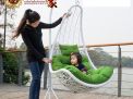 Xích đu tổ chim , xích đu mây nhựa