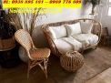 Bàn ghế mây thật, ghế mây thư giản