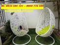 Xích đu tổ chim , xích đu mây nhựa