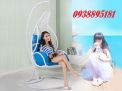 Xích đu tổ chim , xích đu mây nhựa
