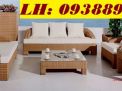 Sofa mây ngoài trời