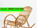 Ghế bập bênh mây tự nhiên