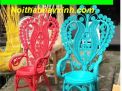 ghế mây thư giãn con công