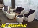 Bàn ghế nhựa giả mây, sofa ngoài trời
