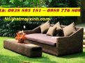 Bàn ghế lục bình tự nhiên