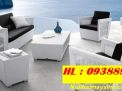Bàn ghế nhựa giả mây, sofa ngoài trời