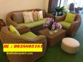 Bàn ghế nhựa giả mây, sofa ngoài trời