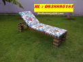 Ghế hồ bơi nhựa giả mây