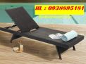 Ghế hồ bơi mây nhựa