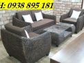 Bàn ghế lục bình, salon-sofa lục bình