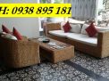 Bàn ghế lục bình, salon-sofa lục bình