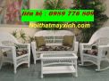 Bàn ghế mây tự nhiên
