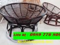 Ghế mây papasan