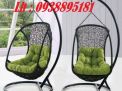 Xích đu tổ chim , xích đu mây nhựa